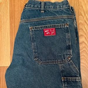 Authentic "Wild Ass" Logging Jeans for Men - Size 40x32 (Made in Canada)